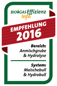 Biogaseffizienz Info - Anmischgrube & Hydrolyse - Empfehlung 2016