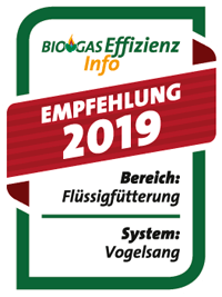 Biogaseffizienz Info - Optimale Flüssigfütterung - Empfehlung 2019