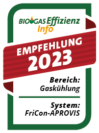 Biogaseffizienz Info - effiziente Gaskhlung - Empfehlung 2023